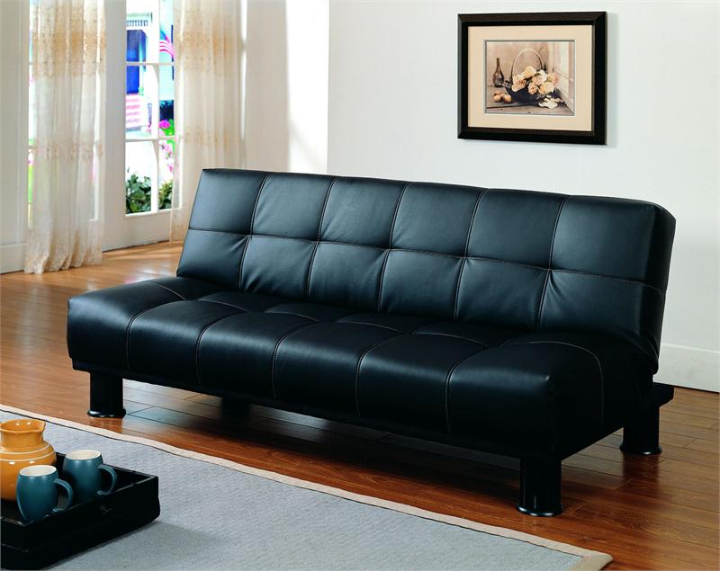 Black futon