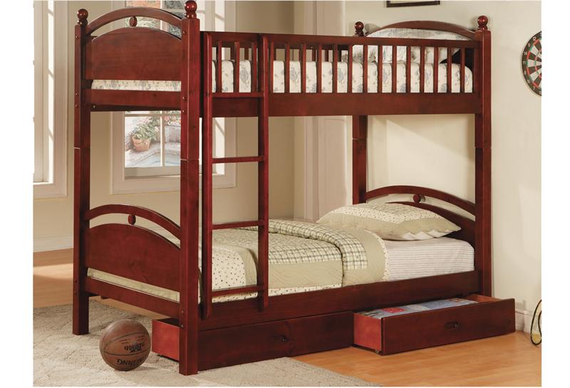 California I Twin /Twin Bunk Bed CMBK600CH