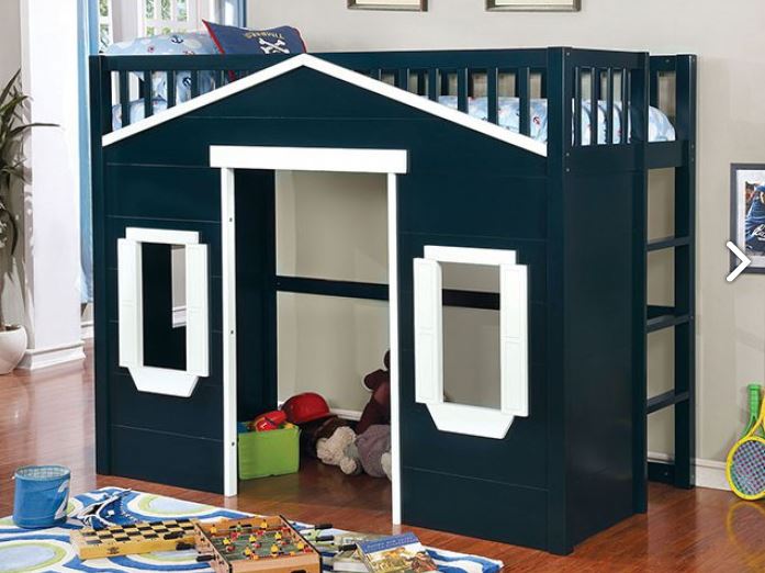 CMBK7132 Eileen Blue Loft Bed