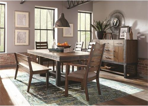Atwater Industrial Dining Set Atwater Industrial Dining Set,107721 coaster,scott living dining