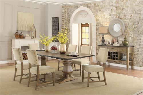 Veltry Double Pedestal Dining Collection Veltry Double Pedestal Dining Collection,5328 homelegance