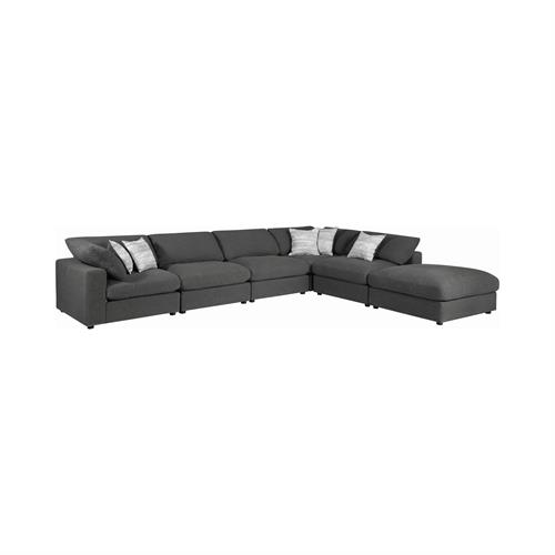 Serene Charcoal Modular Sectional Item 551324 Serene Charcoal Modular Sectional Item 551324