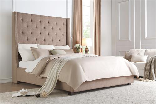 Fairborn Brown Bed Fairborn Brown Bed.5877 homelegance,high headbord bed
