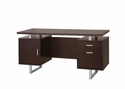 Desk - Glavan Office Desk and Credenza Glavan Office Desk and Credenza,801522 coaster,801521 coaster