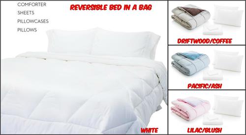 Reversible Bed in a Bag by Malouf Colors Reversible Bed in a Bag by Malouf Colors