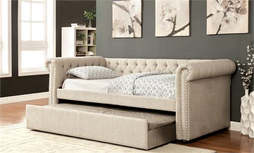 Leanna Beige Day Bed CM1027 Leanna Beige Day Bed CM1027,cm1027BG furniture of america