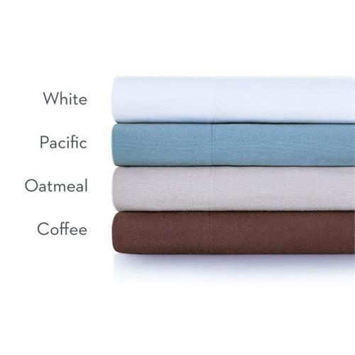 Portuguese Flannel Bed Sheet Set by Malouf Color Portuguese Flannel Bed Sheet Set by Malouf Color