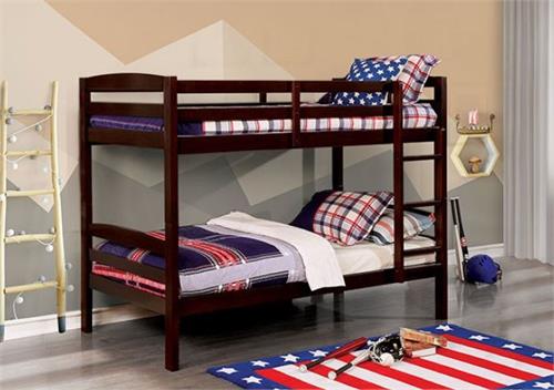 Elaine Twin/Twin Bunk Bed Elaine Twin/Twin Bunk Bed.cm-bk634ex bunk bed