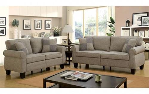 Rhian Light Grey Sofa Set Collection Rhian Light Grey Sofa Set Collection,cm6328 sofa,cm6328lg furniture of america