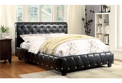 Juilliard Black Bed Juilliard Black Bed,cm7056bk,cm7056 furniture of america