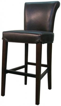 Bentley Leather Bar Stool Bentley Leather Bar Stool Mocha Color
