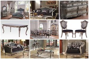 Chantelle Collection - Antique Platinum Finish