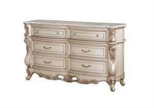 Gorsedd Collection Antique White Finish Dresser by Acme 27445